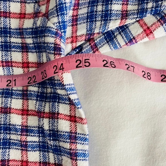 Over & Under Rod & Gun Collection Red White Blue Flannel Button Down Size XL - Picture 3 of 7